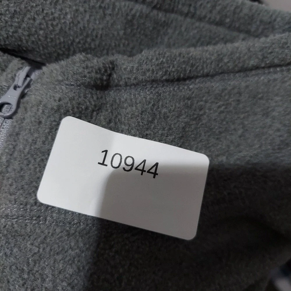 The North‎ Face Fleece Jacket Mens XL Gray 1/4 Zip Pullover Lightweight Outdoor